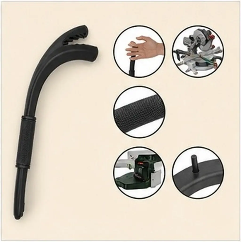 Miter Saw Hold Down Stick Essential Woodworking Safety Tool Non-Slip Push Stick for Accurate Miter Cuts Wood Cutting Safety