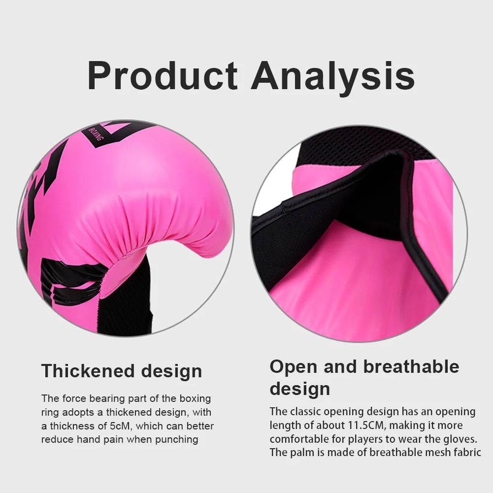 

Боксерские перчатки, боксерские тренировочные перчатки, дышащие перчатки для ударов, тренировочные спарринговые перчатки для муай-тай, боевые искусства