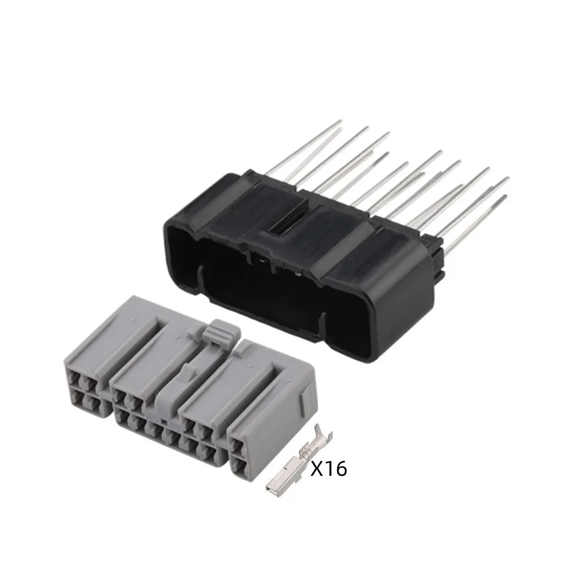 

1Set 16 Pin Auto Wiring Plug 6240-5088 6240-1158 Electric Wire Unsealed Male Female Connector For Automobile
