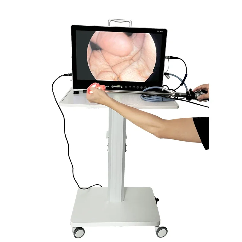 SY-POC-2T Medical Cart For Telepack Compact Endoscopy System  in Surgery, Gynecology, and Urology