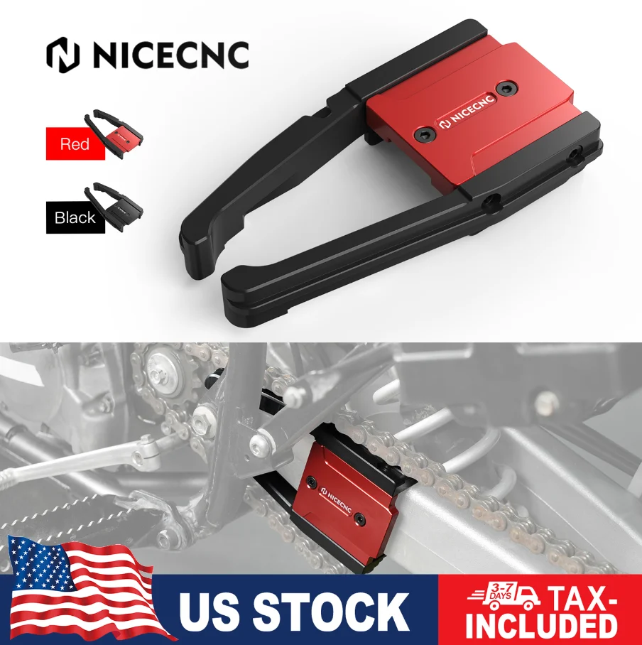 

NICECNC защита буфера цепи маятника для ATV HONDA TRX450R 2006-2009 52170-HP1-000 алюминиевый нейлон TRX450R TRX450ER