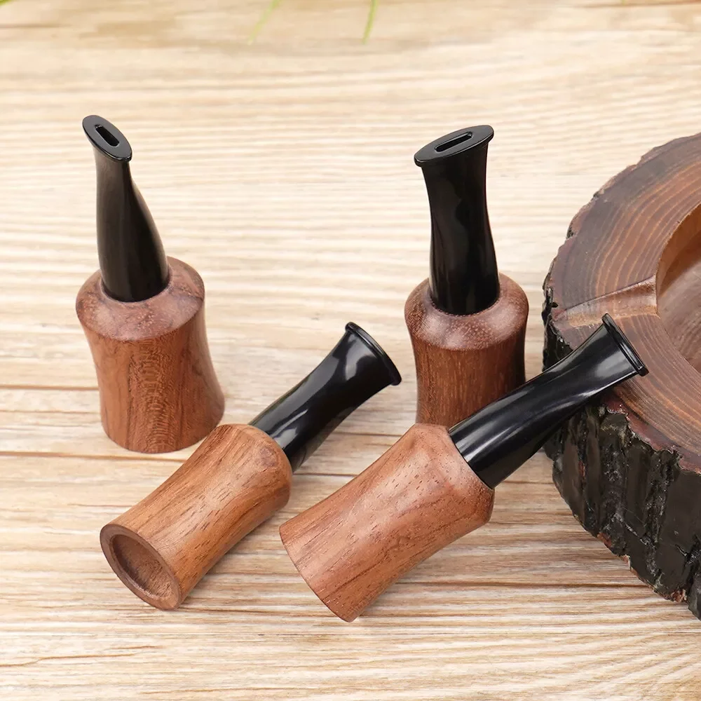 1pc wood cigar mouthpiece for ring diameter 38-42 ring 43-47 ring 48-52 ring 53-57 ring extended cigar handle 9mm filter element