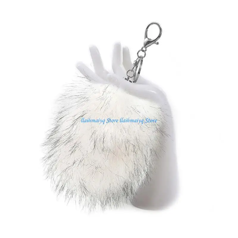 

573B Unique Bag Charm with Handcrafted Animal Tail Decoration Decoration Charm Gift