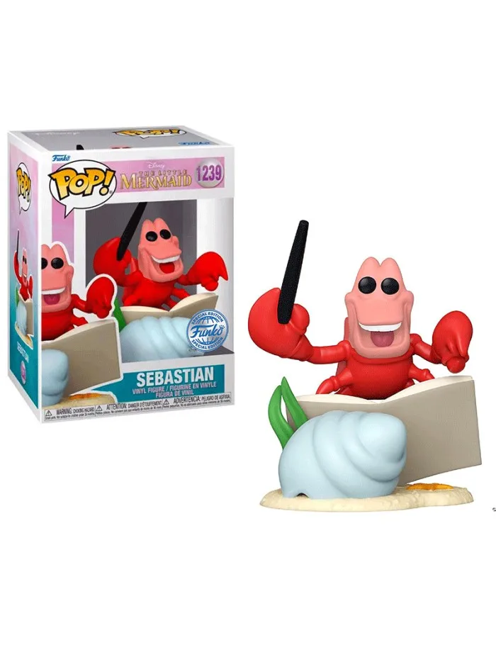 Funko Pop Sebastian Disney The Little Mermaid Special Edition 1239