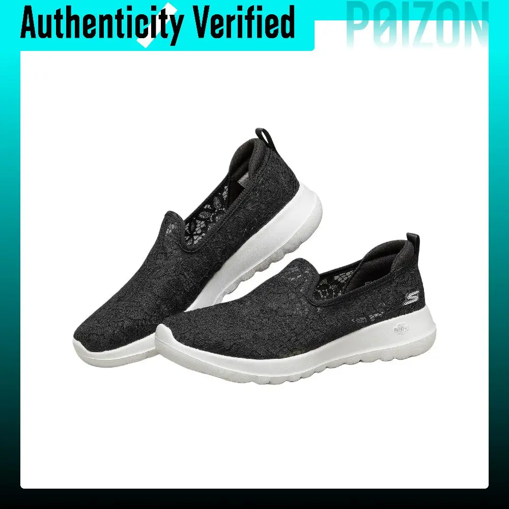 Skechers GO WALK Joy Breathable Casual Shoes Women's Black White 896020-BKW view 6