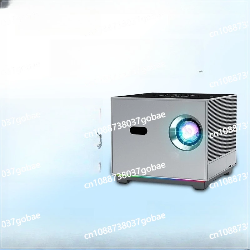 

Мини-проектор для гостиной, спальни, стены с декодированием высокого разрешения 4K, общежития, офиса, обучения, портативный проектор