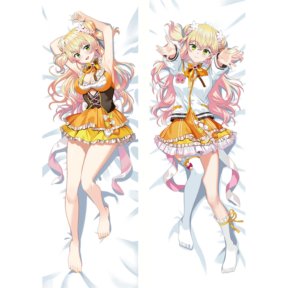 50x180cm Game Anime Vtuber Momosuzu Nene Cosplay Dakimakura PillowCase Hugging Body Prop Pillow Cover