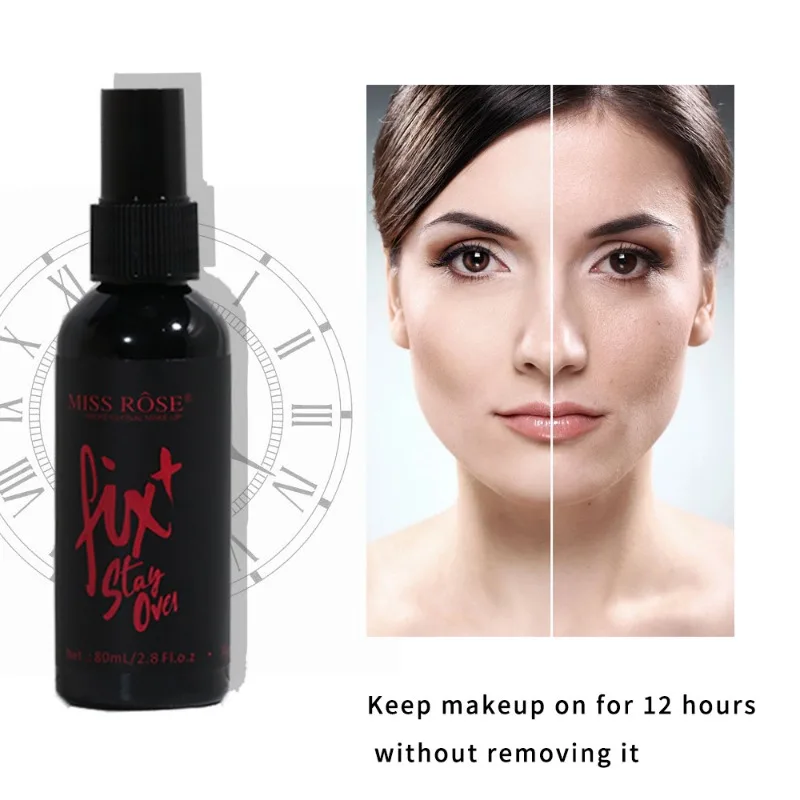 Make-up Fixer Spray Film Forming Fast Durable Waterproof Sweat Proof Moisturizing Matte Makeup Effect