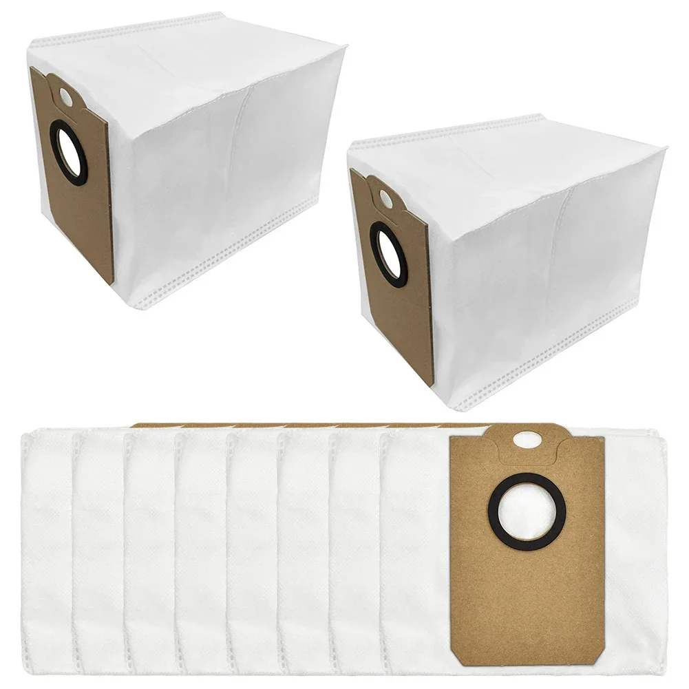 Robuste sacchetti per la polvere per TESLA Per Midea S5 Plus Per RoboStar iQ400 Plus Confezione da 4/10 con grande capacità e filtrazione efficiente