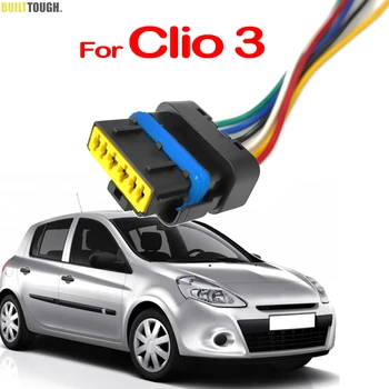 Para Renault Clio III MK3 3 Euro Lutecia 2005 - 2014 6 pines luz trasera conector de lámpara Pigtail enchufe cableado precableado 2006 2007