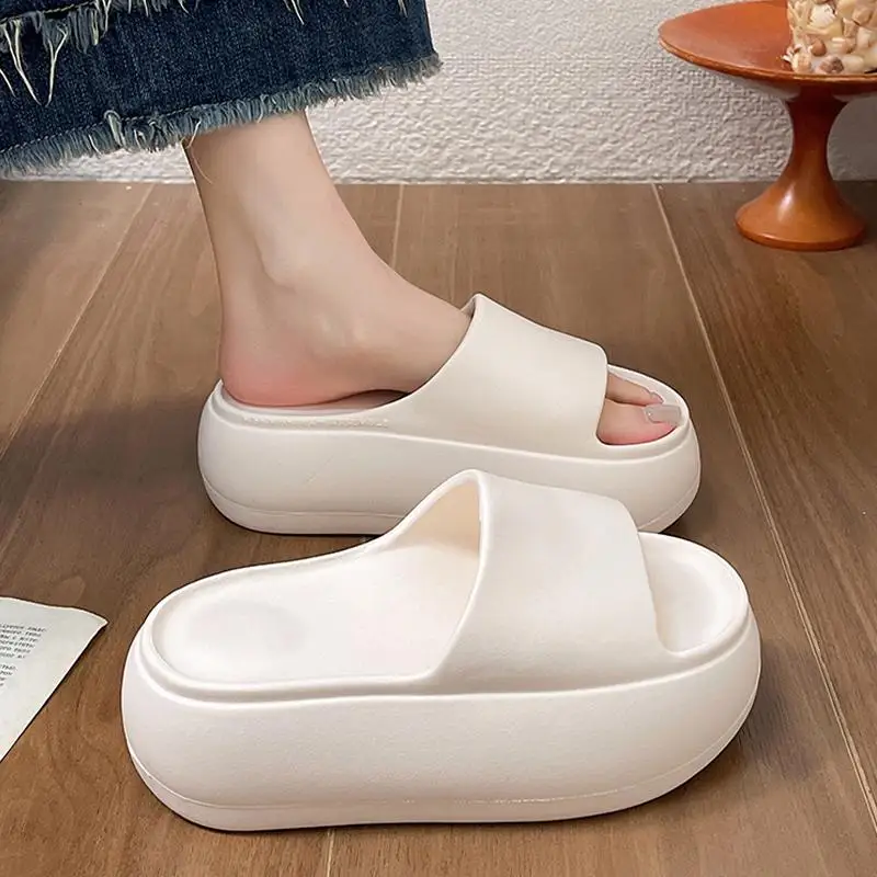 

Женские летние туфли Thi Bot из этиленвинилацетата, мягкие противоскользящие домашние и уличные носимые туфли без шнуровки на плоской подошве