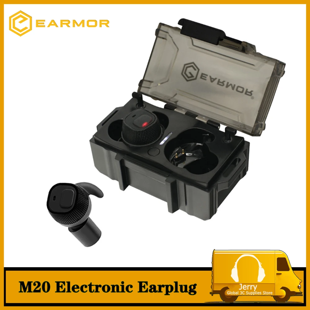 

EARMOR M20 electronic anti-noise earplugs,For Manufacturing,Maintenance & Gun Range Noise Canceling Hearing Protection Headset