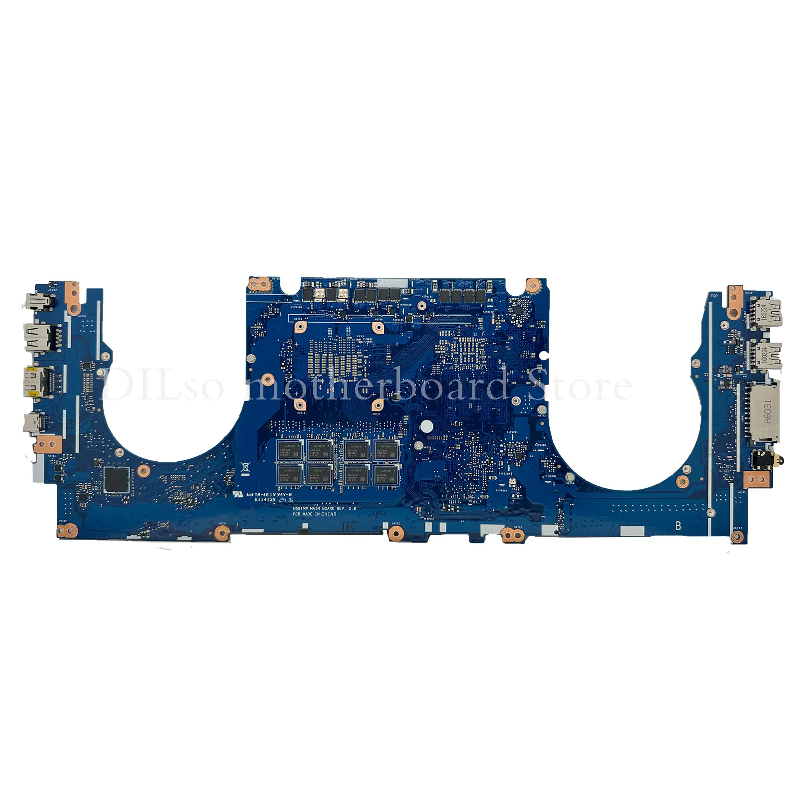 N501VW Laptop Motherboard For ASUS ROG G501VW UX501VW N501V G501V Mainboard With 8GB-RAM I7-6700HQ GTX960M 100% Working Well