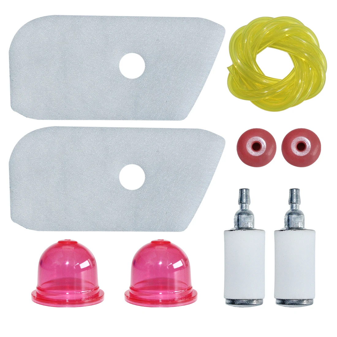 Imagem -03 - Linha de Filtro Combustível do ar Mangueira Primer Lâmpada Válvula Verificação Kit para Husqvarna 128c 128cd 128l 128ld 128ldx 128r 128rj Aparador de Grama Parte