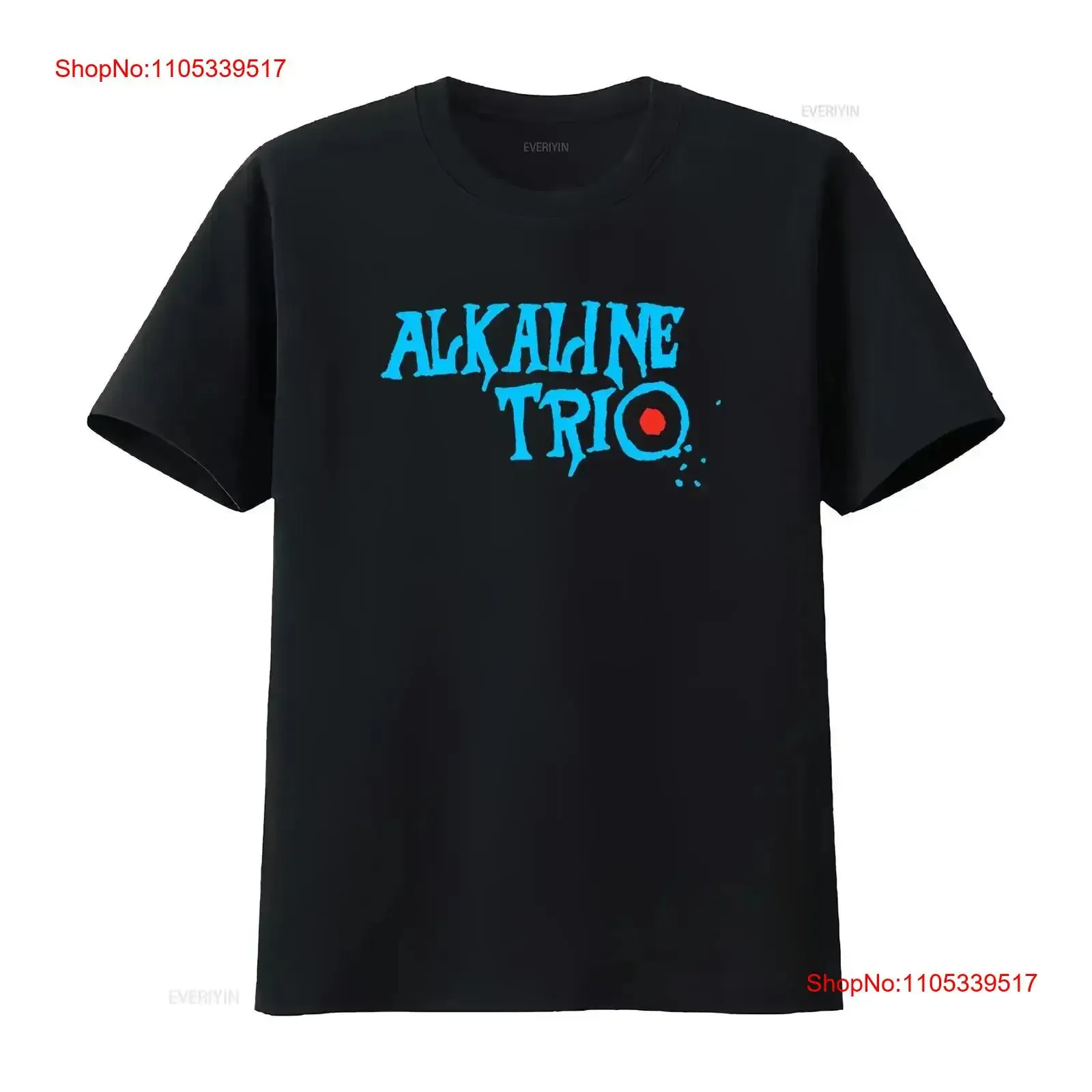 alkaline trio e p logo heartskull tee black T Shirt vintage Washed Stretched Slightly Stylish Comfortable Soft Casual fashion