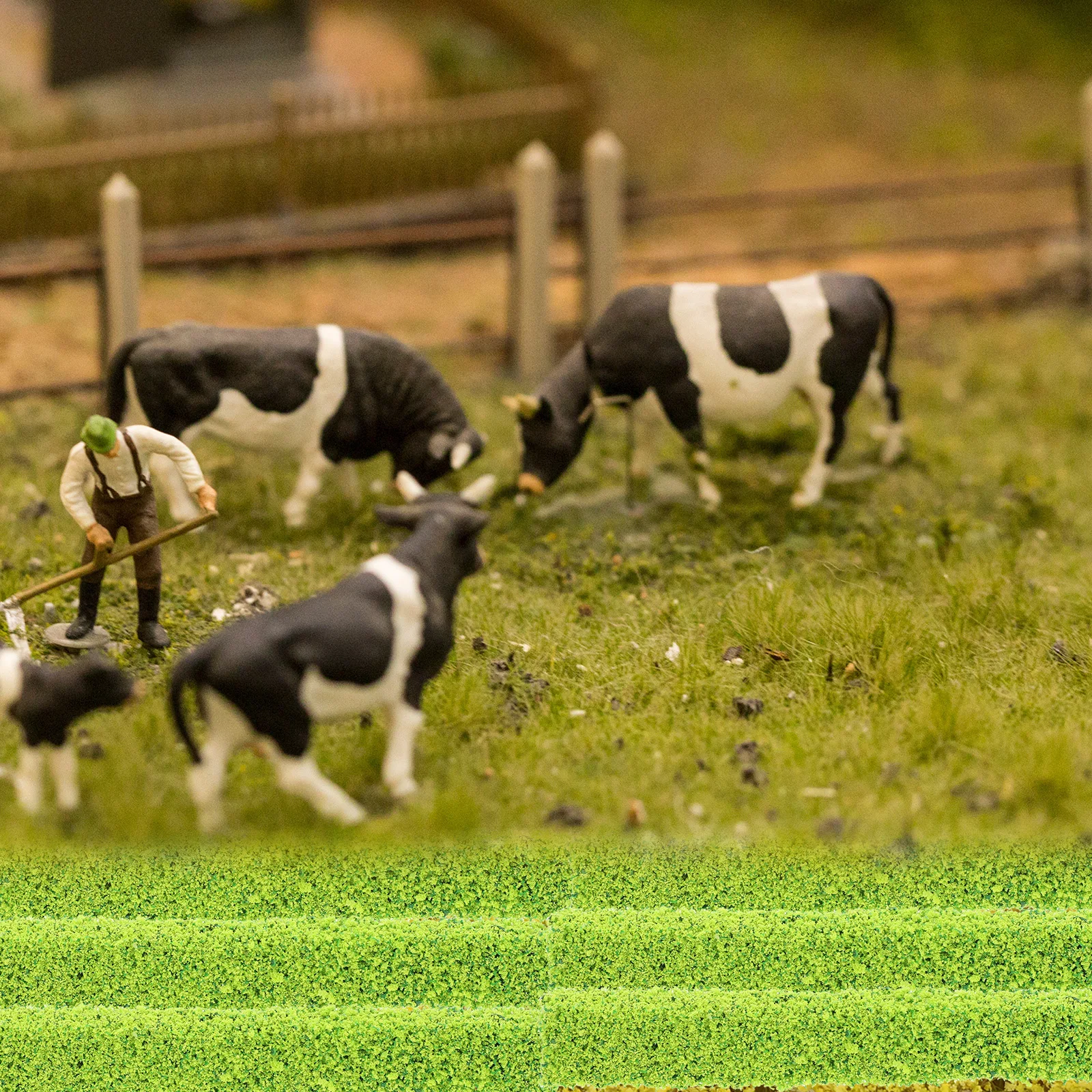 

20 шт. миниатюрный искусственный цветок кустарник имитация кластера для песочного декора стола железнодорожный пейзаж и микропейзаж