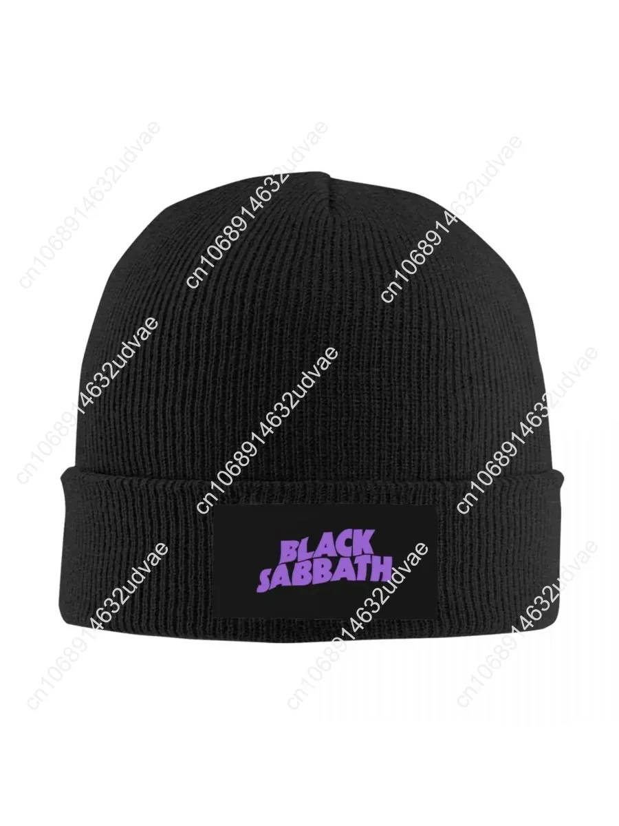 

Black Sabbathe Music Knitted Hat Beanie Autumn Winter Hats Warm Fashion Rock Cap Men Women