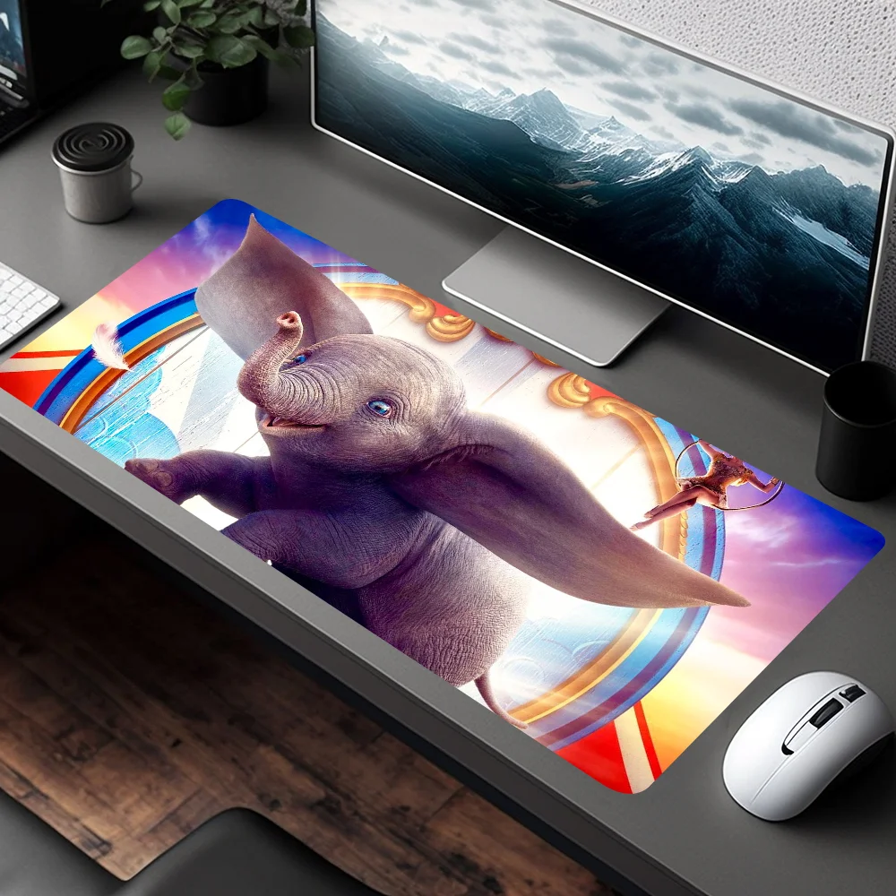 Imagem -06 - Disney Dumbo Non-slip Mouse Pad Pele Personalizada Escritório Computador Tapete de Mesa Mesa Teclado Grande Mouse Pad Almofada Laptop