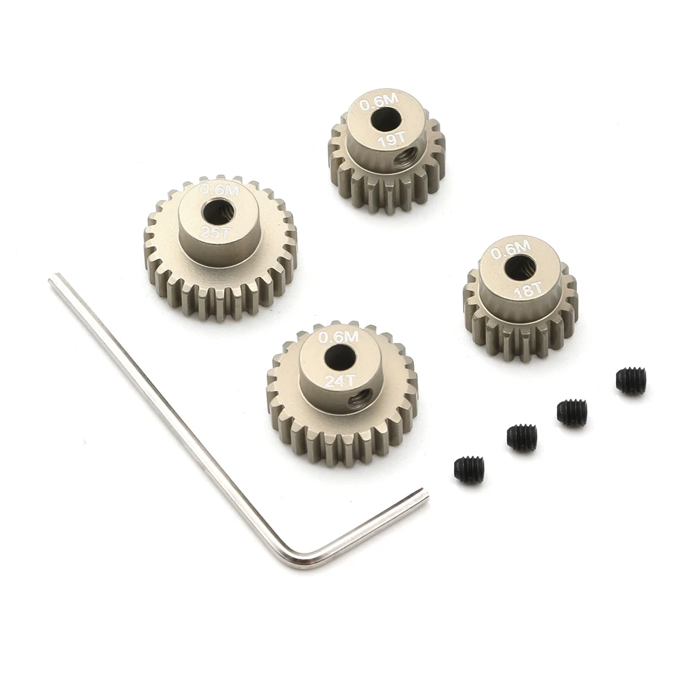 RC Car Upgrade Motor Gear Model Kit for TAMIYA TT01 TT02 TB02 TA05 1/10 for Grasshopper / Wasp 18T 19T 24T 25T