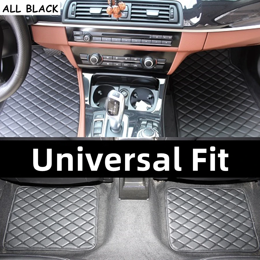 

Universal Fit 4PCS Car Front &Rear Floor Mat Liner Foot Pads For Tesla Model Y Model S Model 3 Opel Astra Antara Zafira Vectra