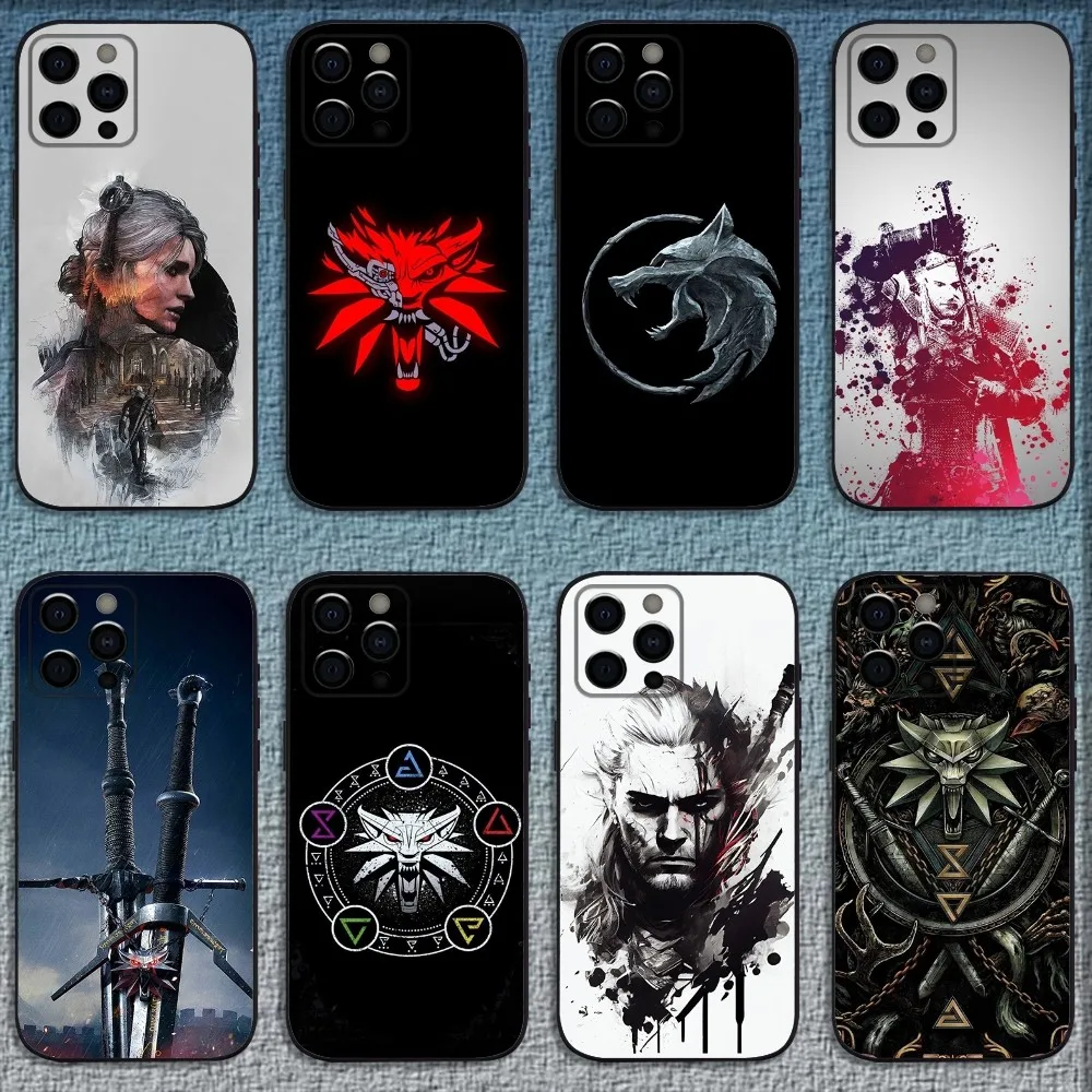 

Game T-The Witcher 3 Phone Case For iPhone 16,15,14,13,12,11,Pro,X,XS,Max,XR,Plus,Mini Soft Black Cover