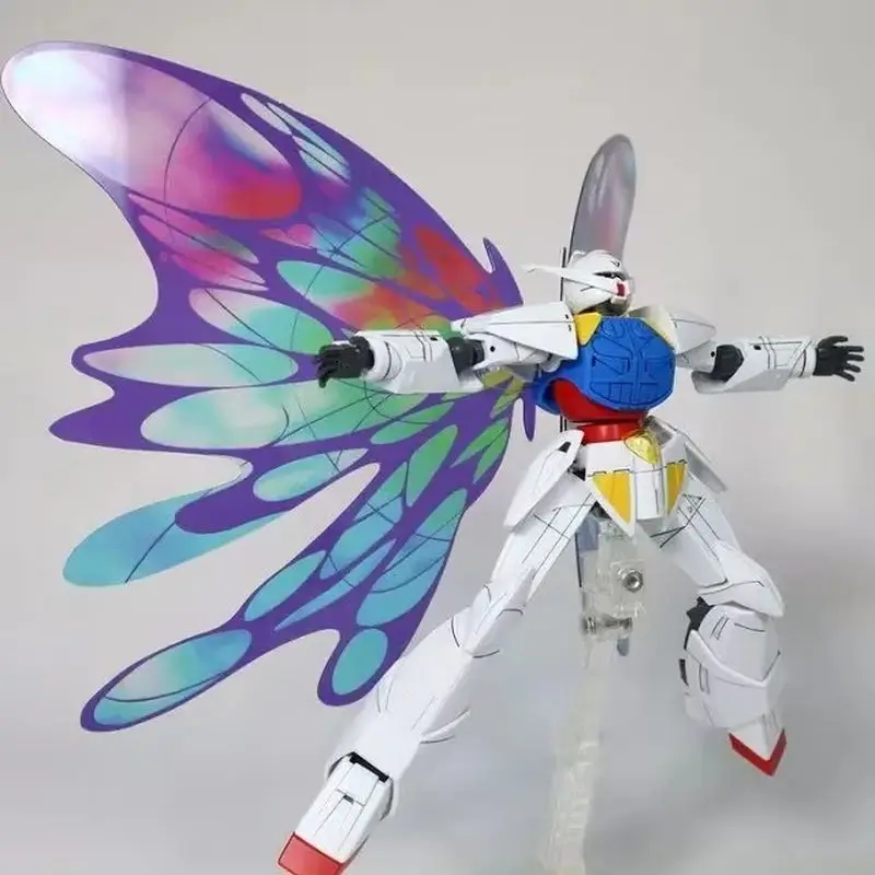 Nouveau HG 1:144 tourner un inversé une ailes dédiées de lumière clair de lune papillon effet spécial ornement garçon jouet support cadeau