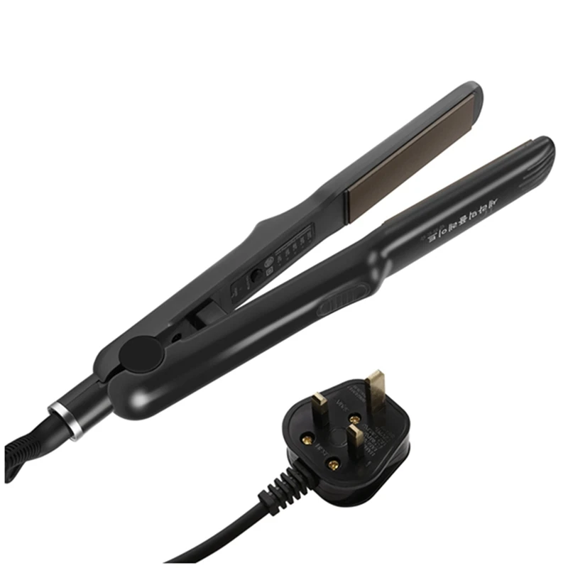 Curling Iron ข้าวโพดแผ่น Curling Iron สําหรับ Salon ในครัวเรือนผมข้าวโพดแผ่นเฉพาะลูกกลิ้งไอน้ําสําหรับผม Volume UK Plug