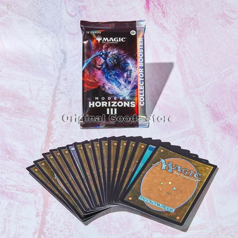 Cartes à collectionner Magic The Gathering Modern Horizons pour enfants, boîte de rappel, collection anglaise, cadeaux originaux, 3 cartes