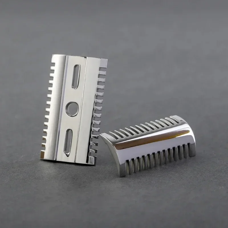 YAQI 316 полированная мужская безопасная бритвенная головка Mellon из нержавеющей стали для очистки лица, бороды, сплошной цвет, высококачественный аксессуар для бритвы