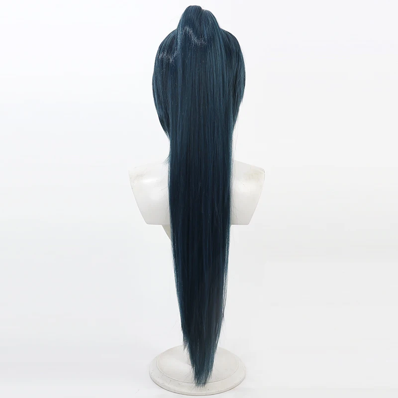 Jeu Genshin Impact Kaeya Cosplay perruque Kaeya Alberich longue queue de cheval perruque pour Comicon Hallowmas fête adulte femmes hommes