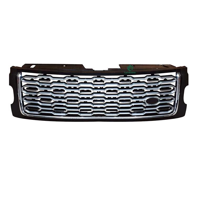 

Newest Model Car Accessories Front Grille For Range Rover Vogue 2018-2020 L405 Silver SVA Autobiograply Body