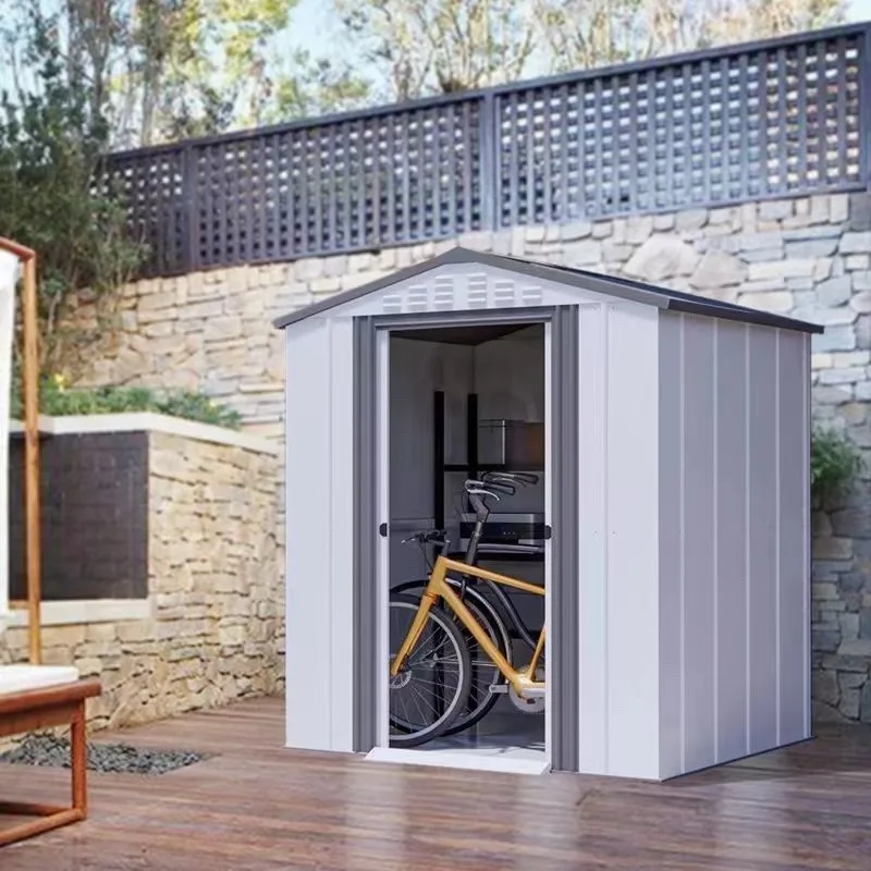 Outdoor Garden Tool Room Courtyard Simple Room Small House Outdoor Tool Cabinet, Cabinet Sunscreen Outdoor Storage