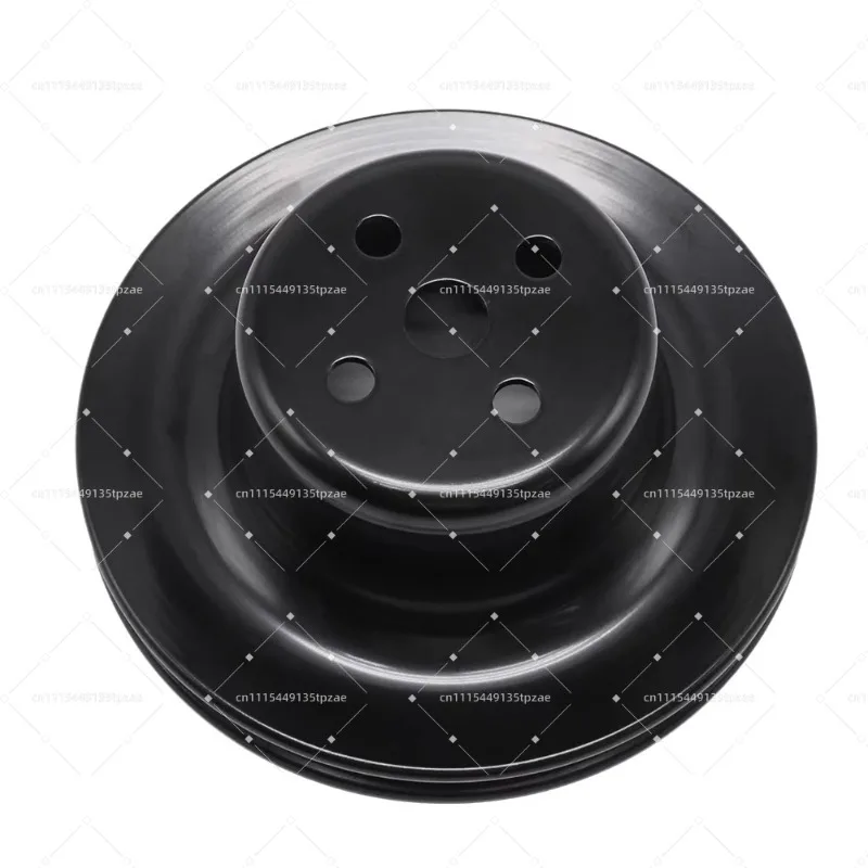 V88970BK A93Z Black Steel Single Groove Water Pump Pulley Compatible with Ford Mustang 260 289 302 351W 1965-1969