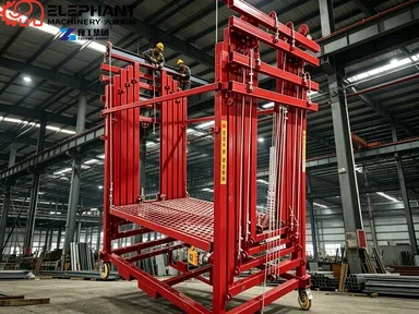 Hot 300kg 500kg 2m 6m 12m Electric Scaffolding Lift Scaffolding Electric For Paint The Wall Scaffolding For Construction