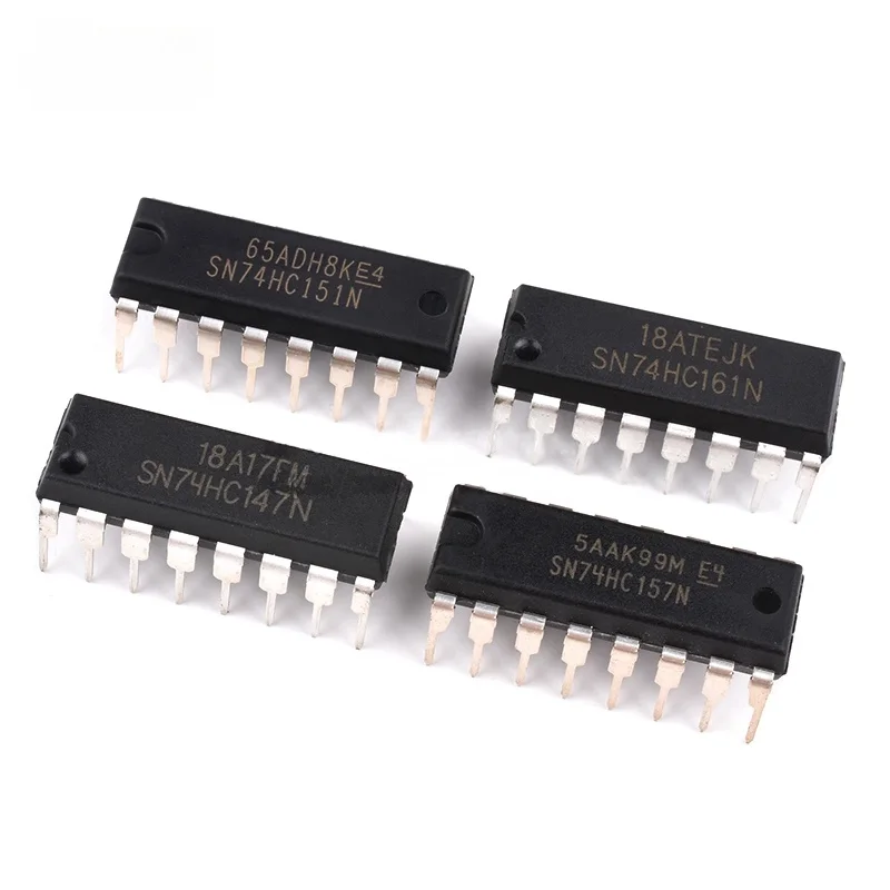 5PCS SN74HC147 148 151 153 157 160 161 163N chip IC DIP-16 direct insertion