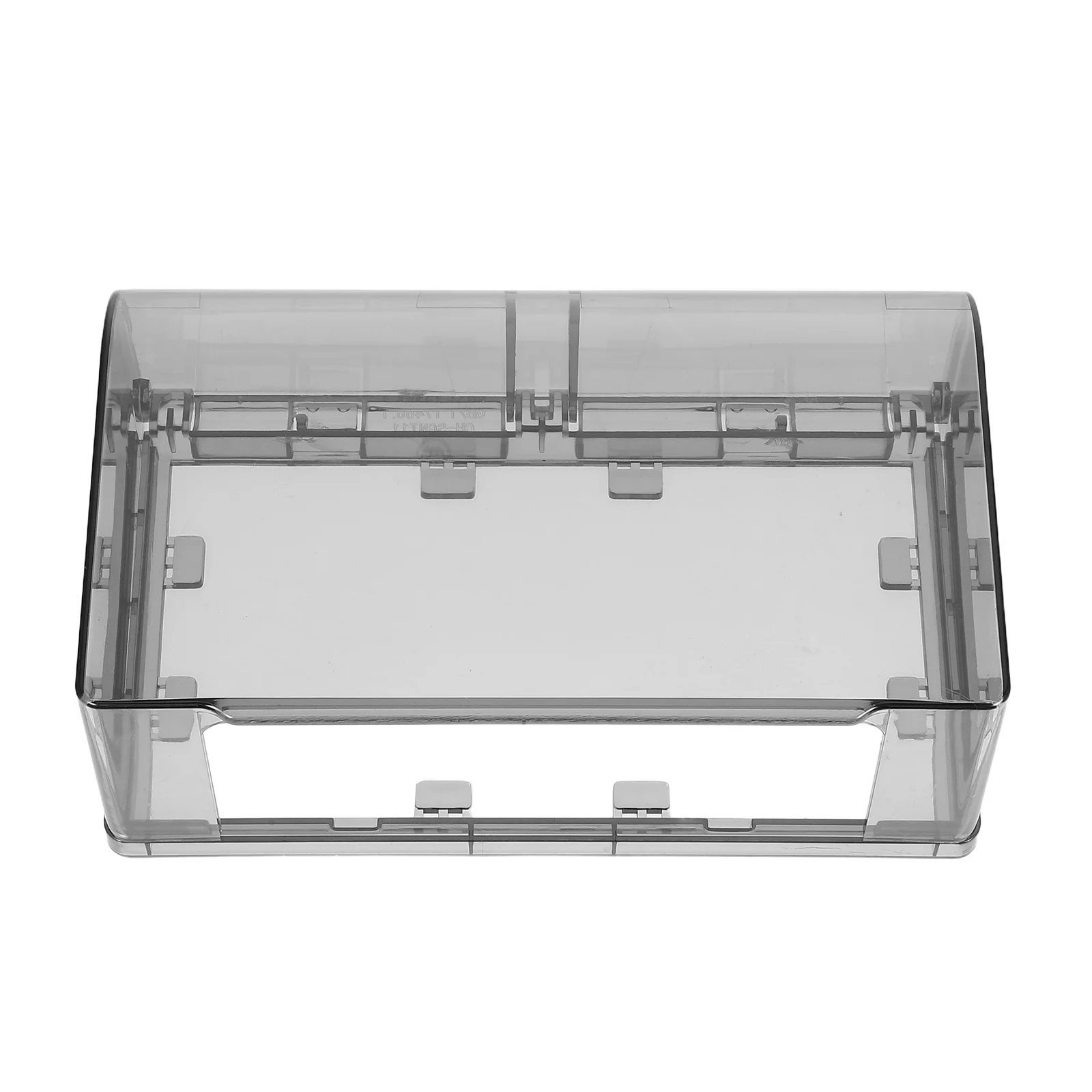 

1Pcs Double-Position Thickened Waterproof Socket Cover Sticky Type Splash-Proof Socket Protective Case Home