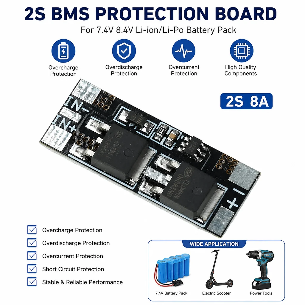 5Pc20A Ideal Diode Anti-Reverse Current Module DC 1-60V Dual MOS Parallel Near Zero Voltage Drop Low Heat for Photovoltaic Panel