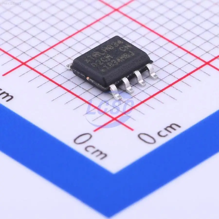 5PCS  AT24C02C-SSHM-T 2Kbit 400kHz I2C SOIC-8 EEPROM ROHS