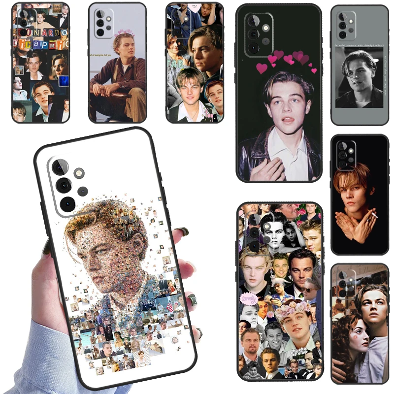 Leonardo DiCaprio Case For Samsung A52S A21S A02S A03S A51 A71 A50 A70 A12 A22 A32 A42 A72 A52 Phone Coque