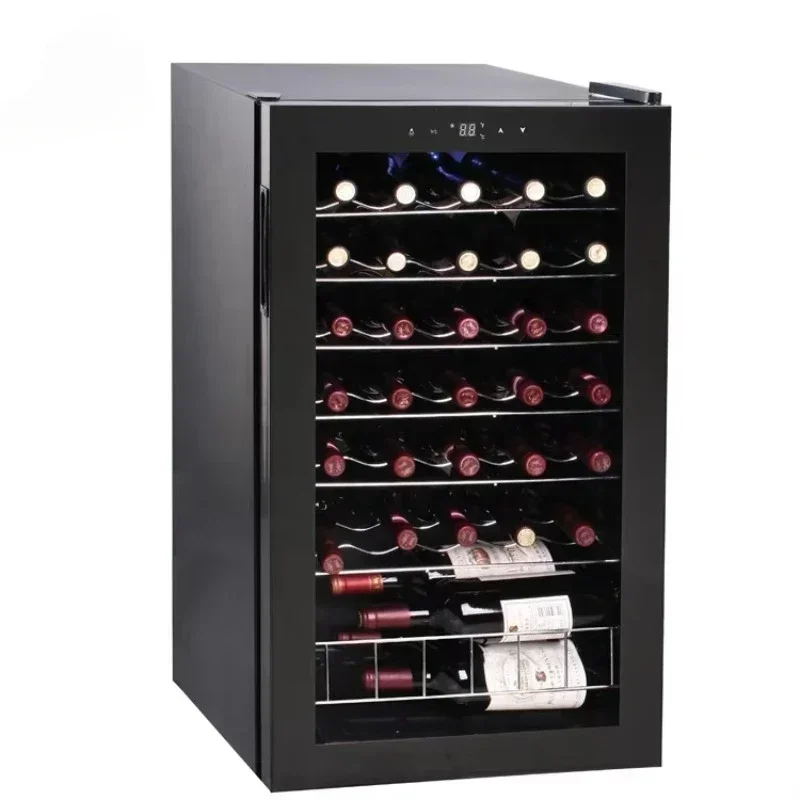 35 bottles wine refrigerator showcase/wine freezer/home wine refrigerator mini wine fridge