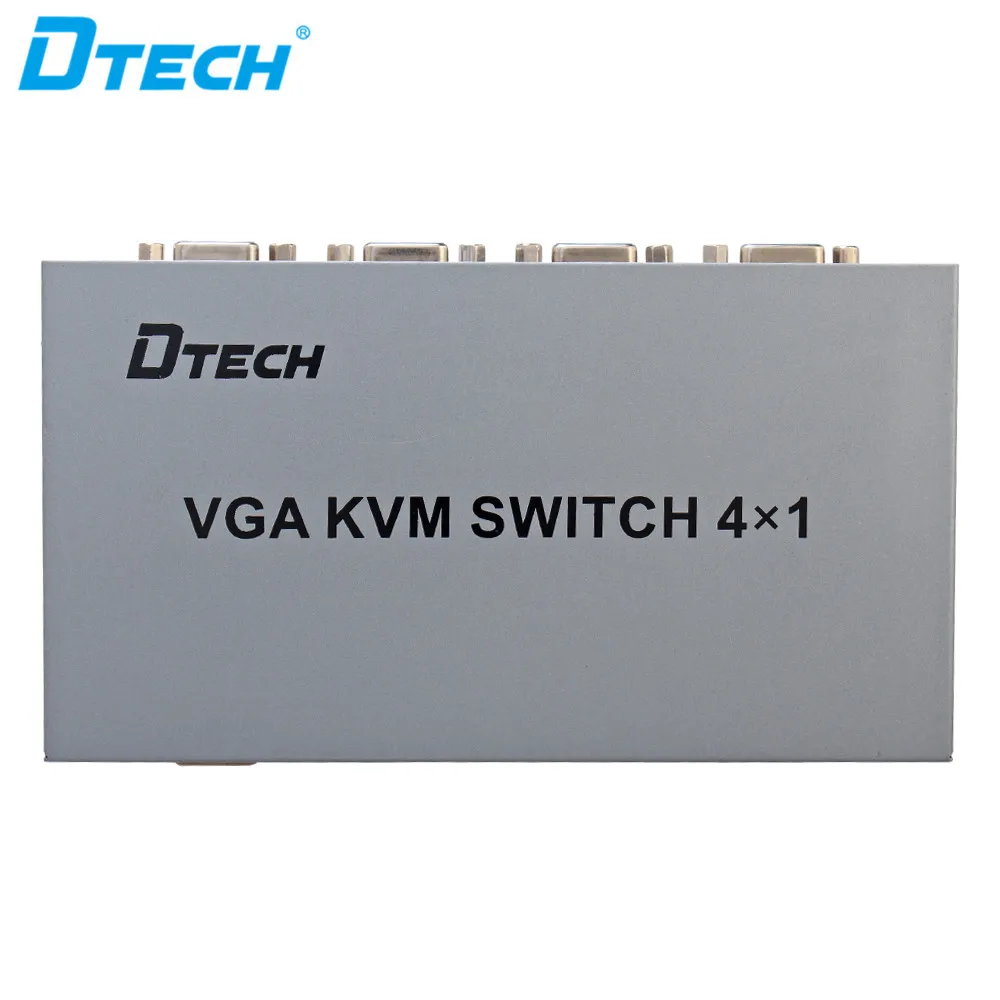 

DTECH 4-портовый USB HDMI KVM-удлинитель двойной монитор KVM-переключатель HDMI для ПК, клавиатуры, мыши, сканера, принтера