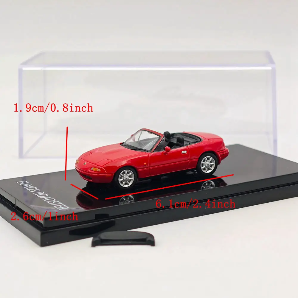 Hobby Япония 1/64 для EUNOS ROADSTER NA6CE с красной крышкой TONNEAU HJ642025AR