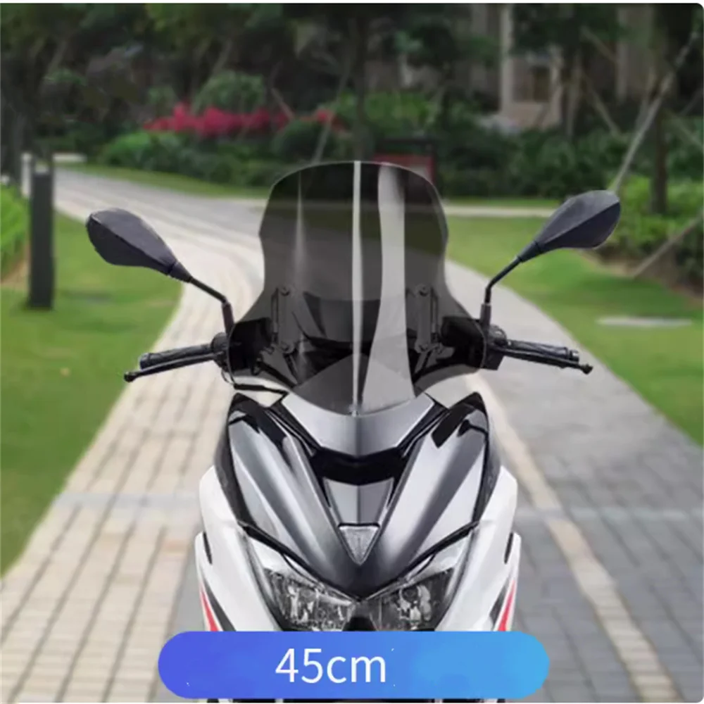 For QJMOTOR  MT150 MT-150 150MT 150-MT motorcycle front windshield windproof adjustable height modified windshield accessories