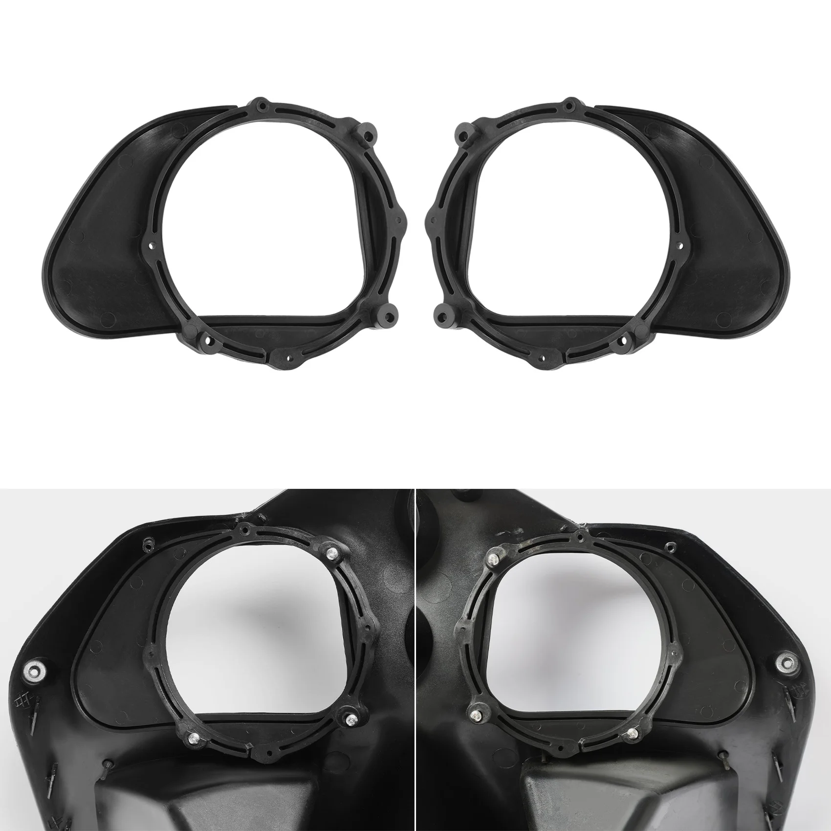 

Front Fairing Speaker Grille Cover Fit For Harley Road Glide 1998-2013 2010
