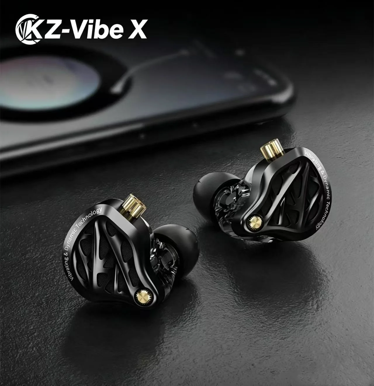 

Оригинальные проводные наушники KZ Vibe X с 13-мм ультранизкочастотным вибрационным драйвером, HiFi-басами и функцией внутриканального мониторинга.