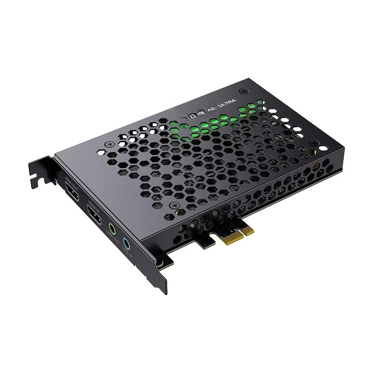 4K عالية الوضوح HDMI بطاقة التقاط الفيديو المدمج في PCIe صندوق تسجيل PS5 مؤتمر الكمبيوتر التبديل لعبة لايف