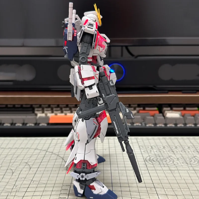 HG 1/144 Narrative NT C-Packs RX-9/C Mech Assembly Model Kit Action Figures Desktop Decoration Doll Boy Toy Gift Collectible