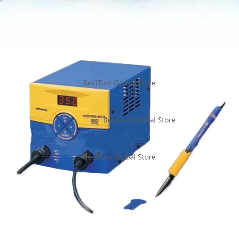 Dou-ble Socket Welding Table FM-203 Du-al Port Soldering Station With 2027 Welded Iron Handle Welding Machine 140W 220V