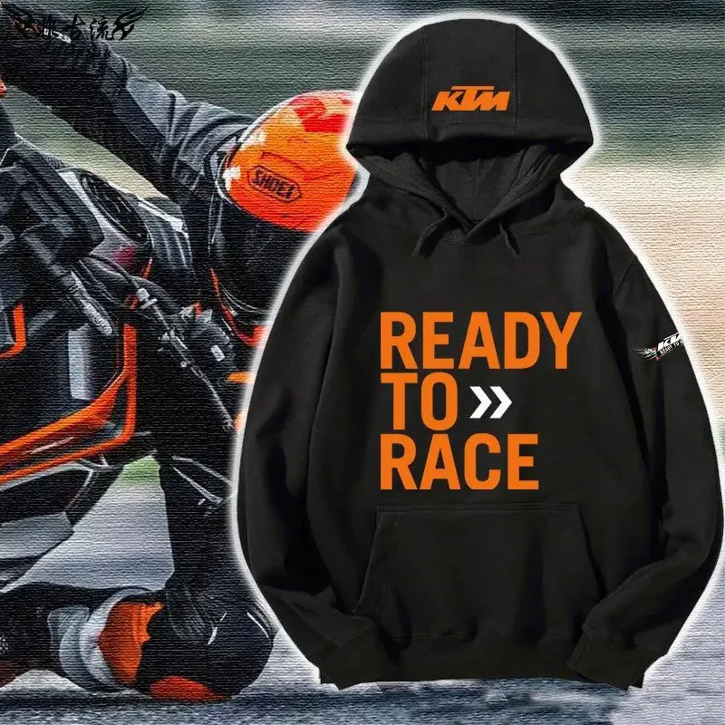 Motorcycle Enthusiast Men Cotton Fleece Unisex Pullover Trendy  Hoodie Fashion  Autumn and Winter Hoodie High Quality