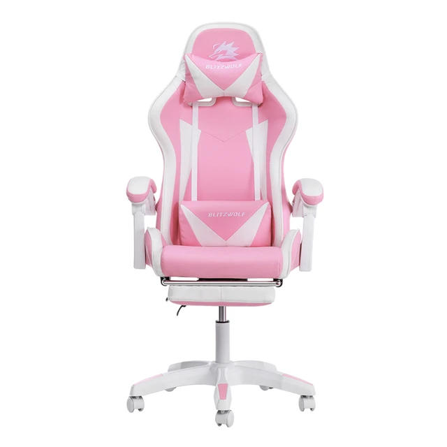 BlitzWolf Gaming Chair BW GC1 Ergonomic Design 150 Reclining Detachable Pillows Footrest Integrated Armrest Home Office Chairs